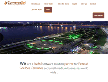 Tablet Screenshot of convergesolution.com